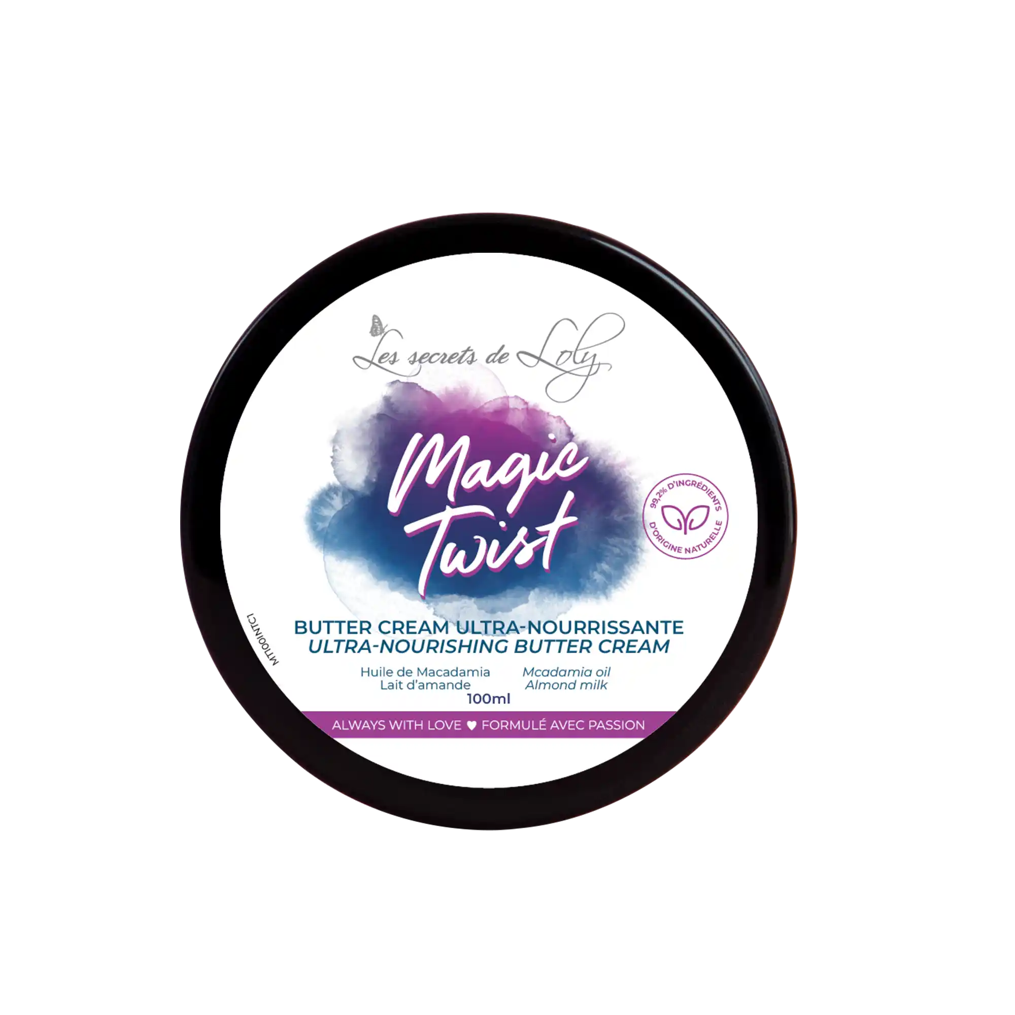Magic Twist 100ml - Crème sans rinçage ultra nourrissante pour cheveux crépus