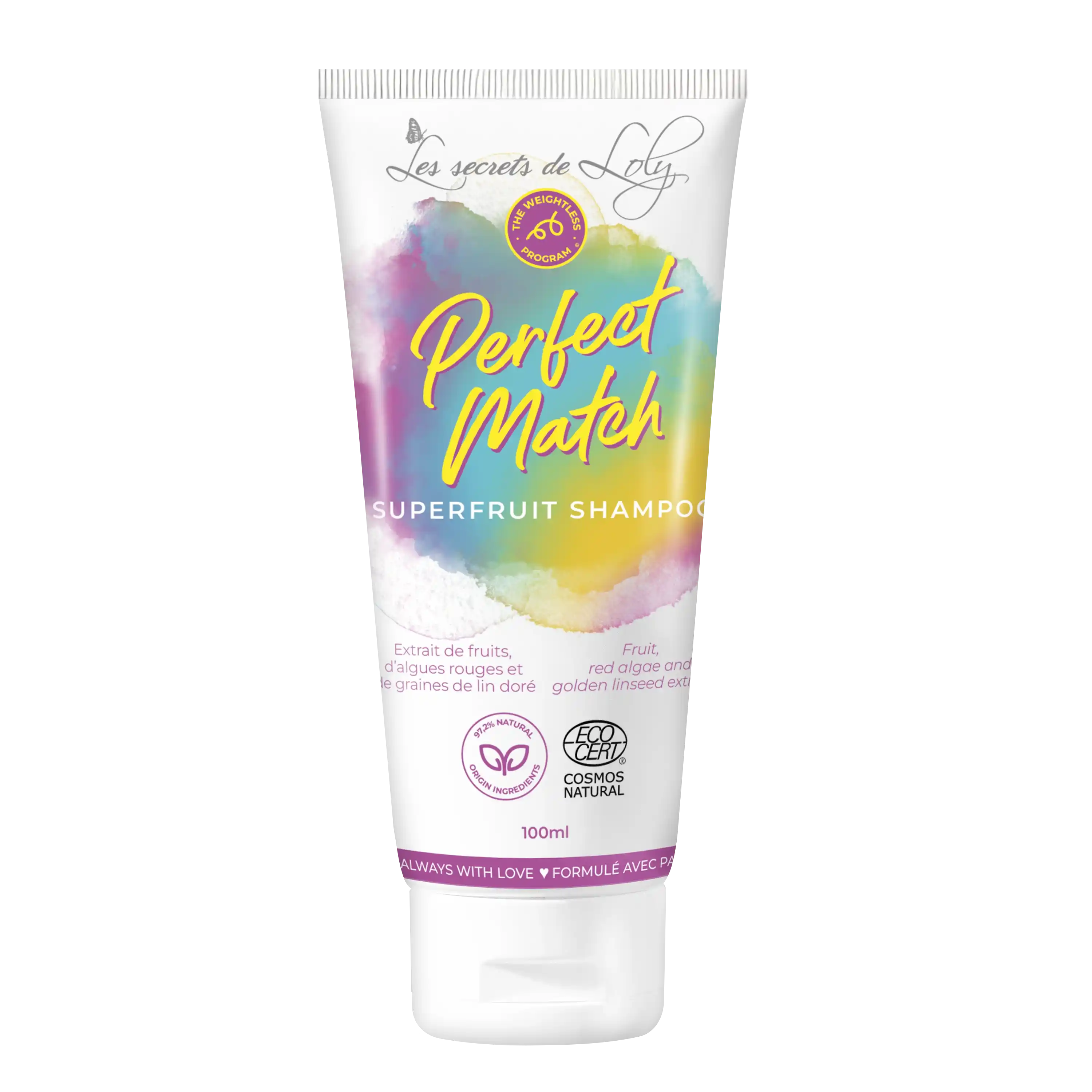 Perfect Match 100ml - Shampooing pour cheveux ondulés et bouclés